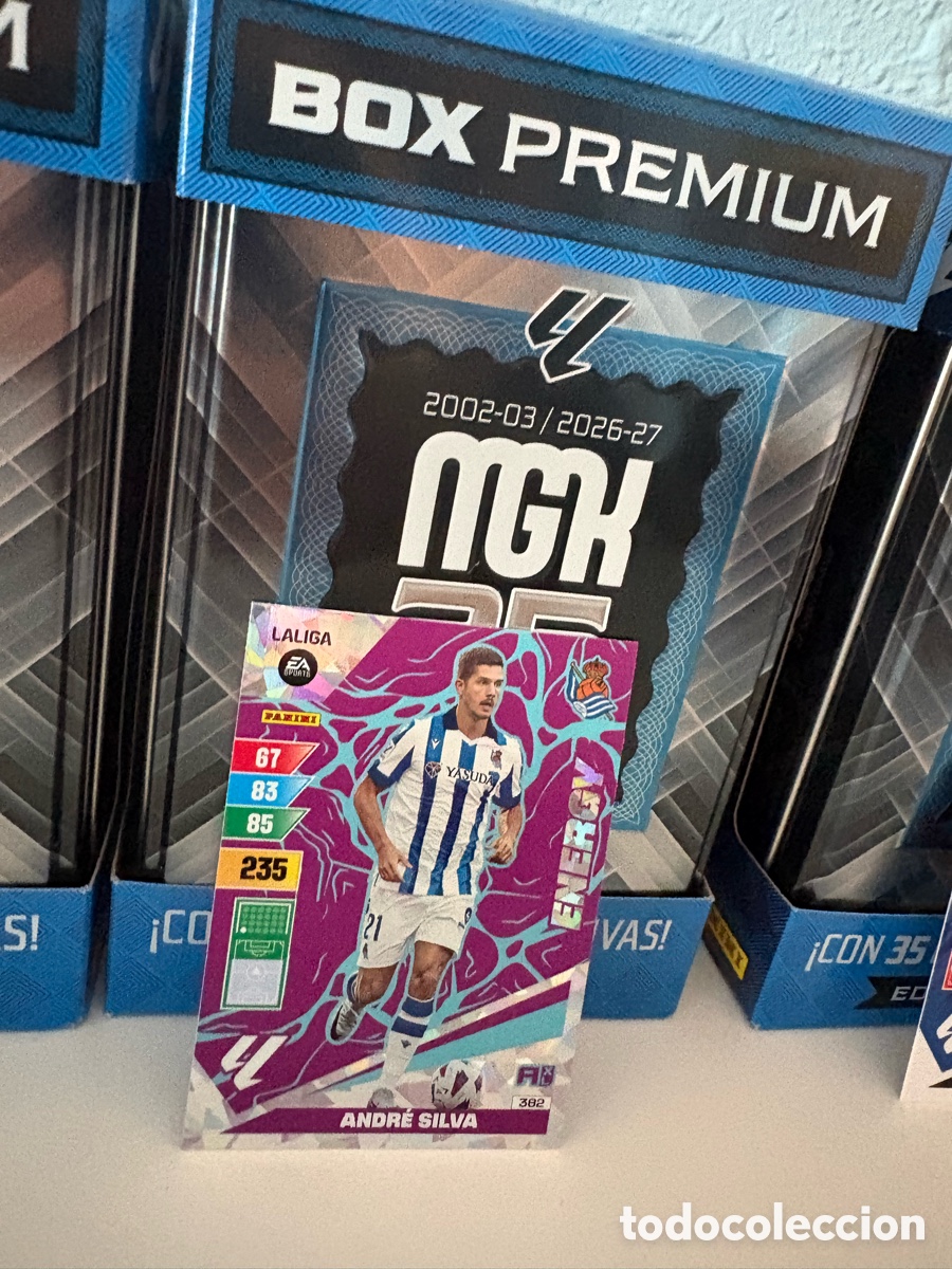 Fu&szlig;ball-Sticker: 382 andre Silva real sociedad energy adrenalyn 24