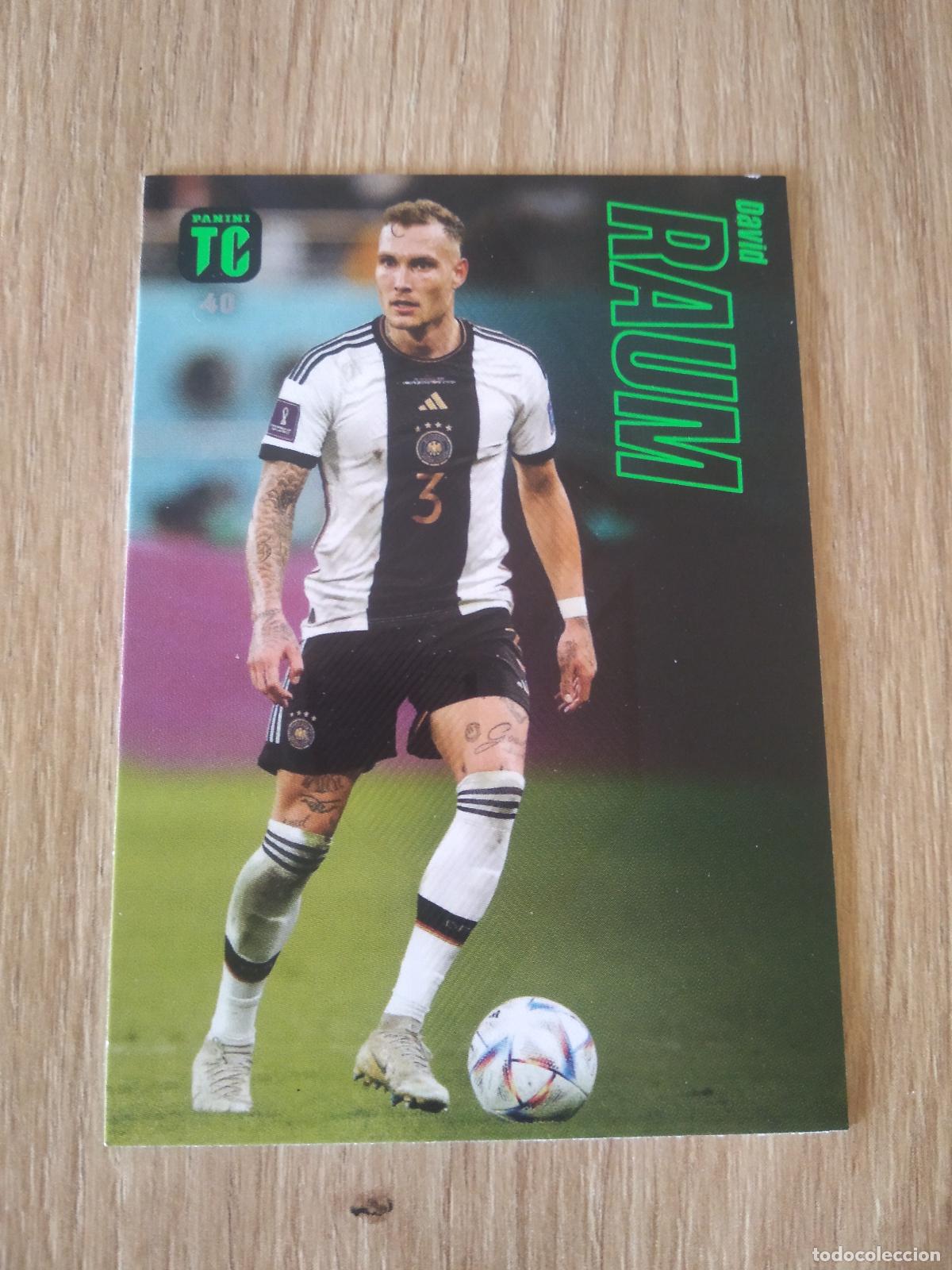 Figurine di Calcio: 40 DAVID RAUM ALEMANIA CROMO TARJETA FUTBOL PANINI TOP CLASS 2023