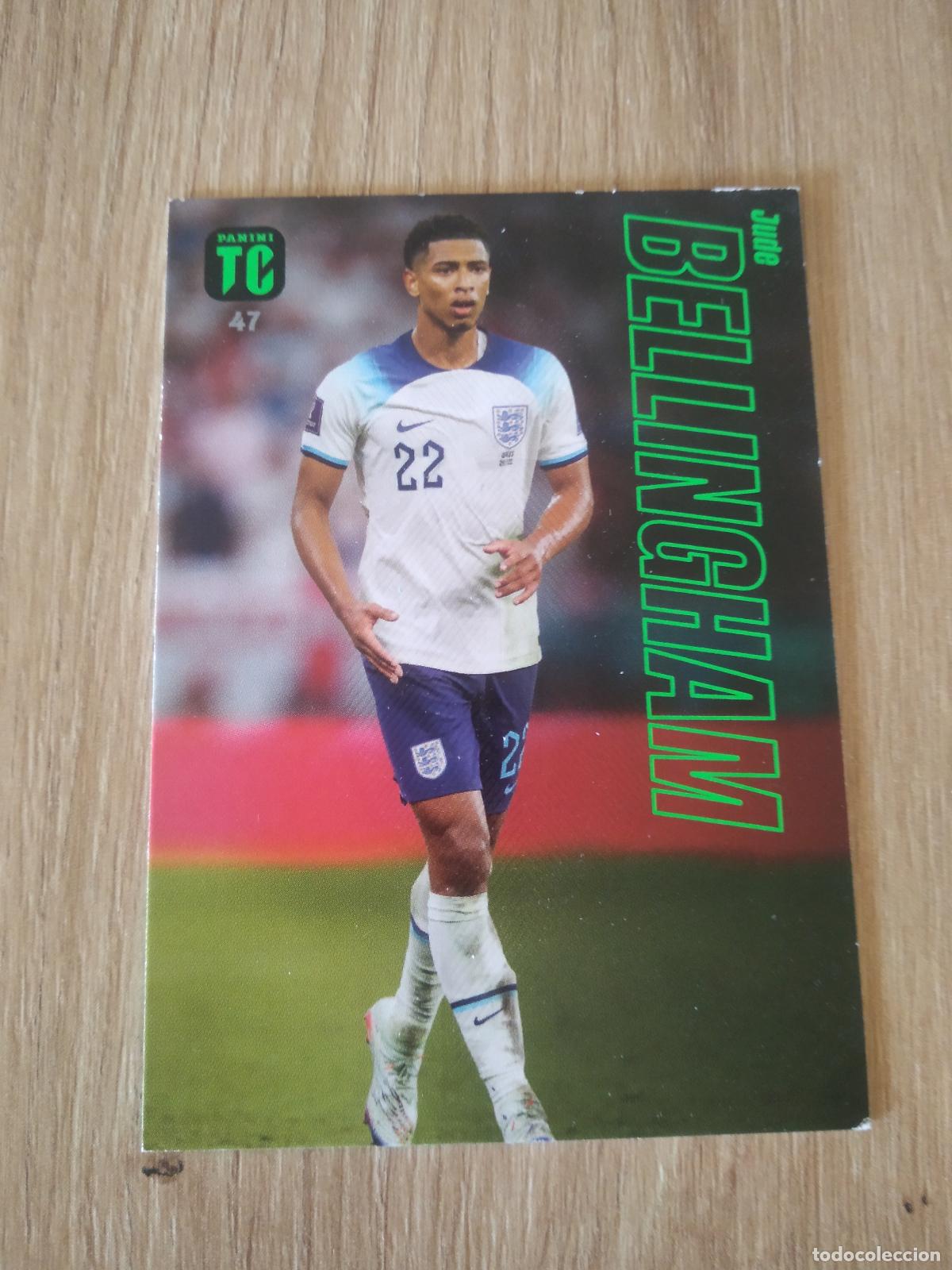 Cromos de f&uacute;tbol: 47 BELLINGHAM INGLATERRA CROMO TARJETA FUTBOL PANINI TOP CLASS 2023