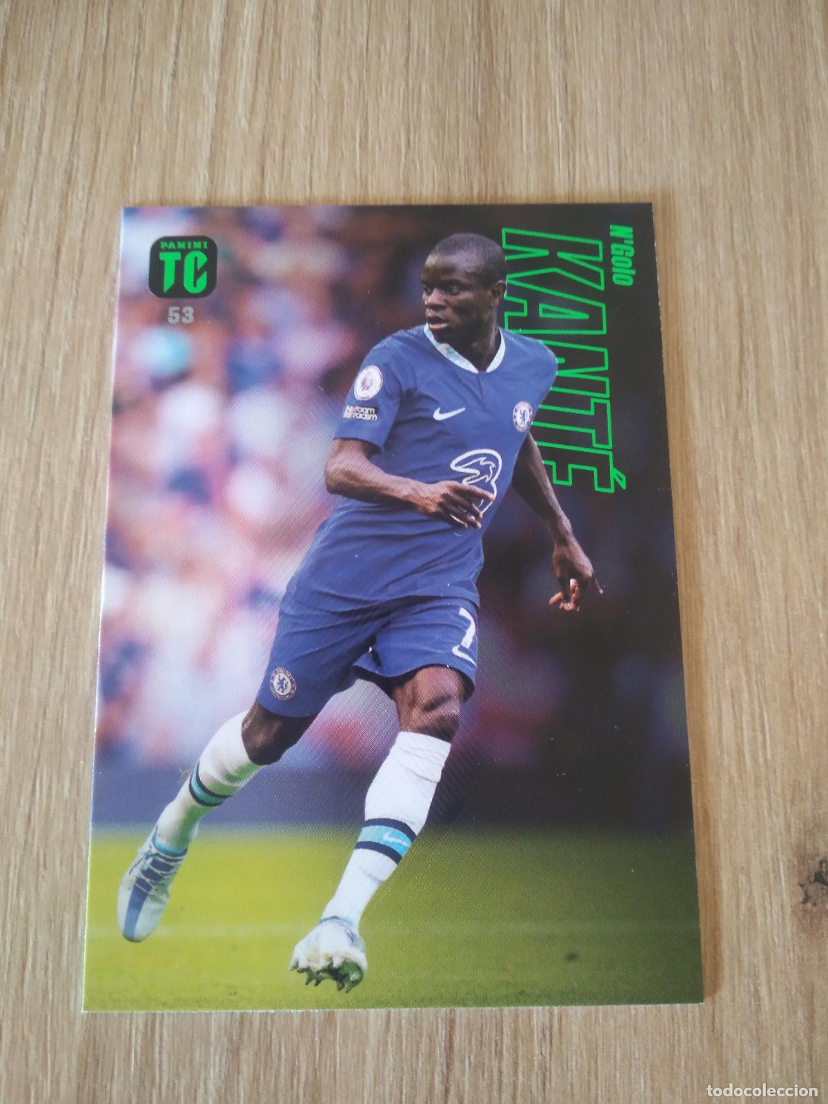 Cromos de f&uacute;tbol: 53 KANTE CHELSEA CROMO TARJETA FUTBOL PANINI TOP CLASS 2023