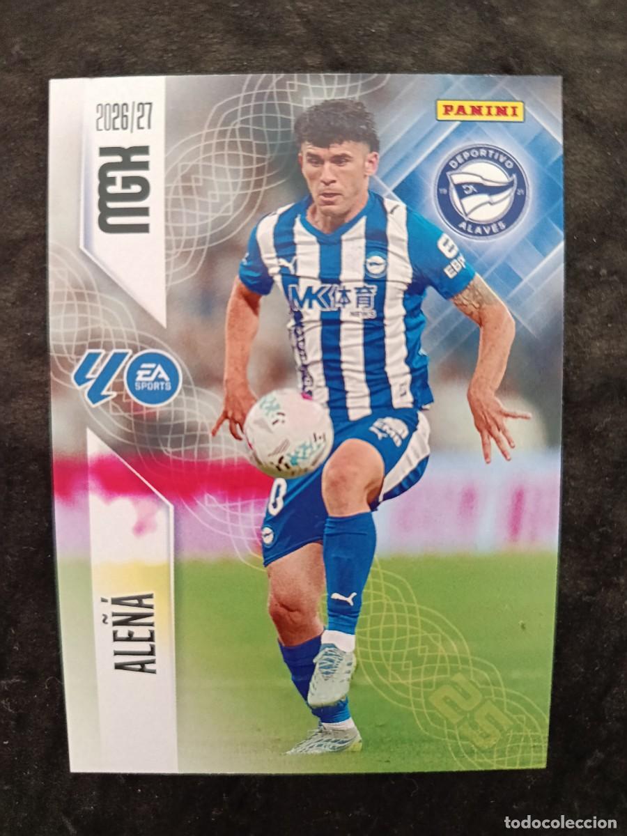 Football Stickers: MGK 2026/27 MEGACRACKS PANINI. #30 ALE&Ntilde;&Aacute;. DEPORTIVO ALAV&Eacute;S