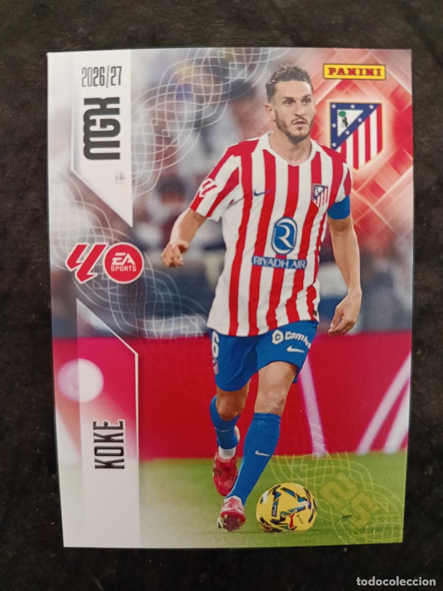 Fu&szlig;ball-Sticker: MGK 2026/27 MEGACRACKS PANINI. #64 KOKE. AT.MADRID