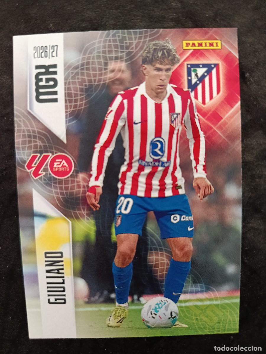Fu&szlig;ball-Sticker: MGK 2026/27 MEGACRACKS PANINI. #69 GIULIANO. AT.MADRID
