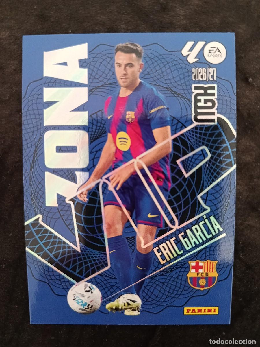 Cromos de f&uacute;tbol: MGK 2026/27 MEGACRACKS PANINI. #393 ERIC GARC&Iacute;A &rdquo;ZONA VIP&rdquo;. FC.BARCELONA