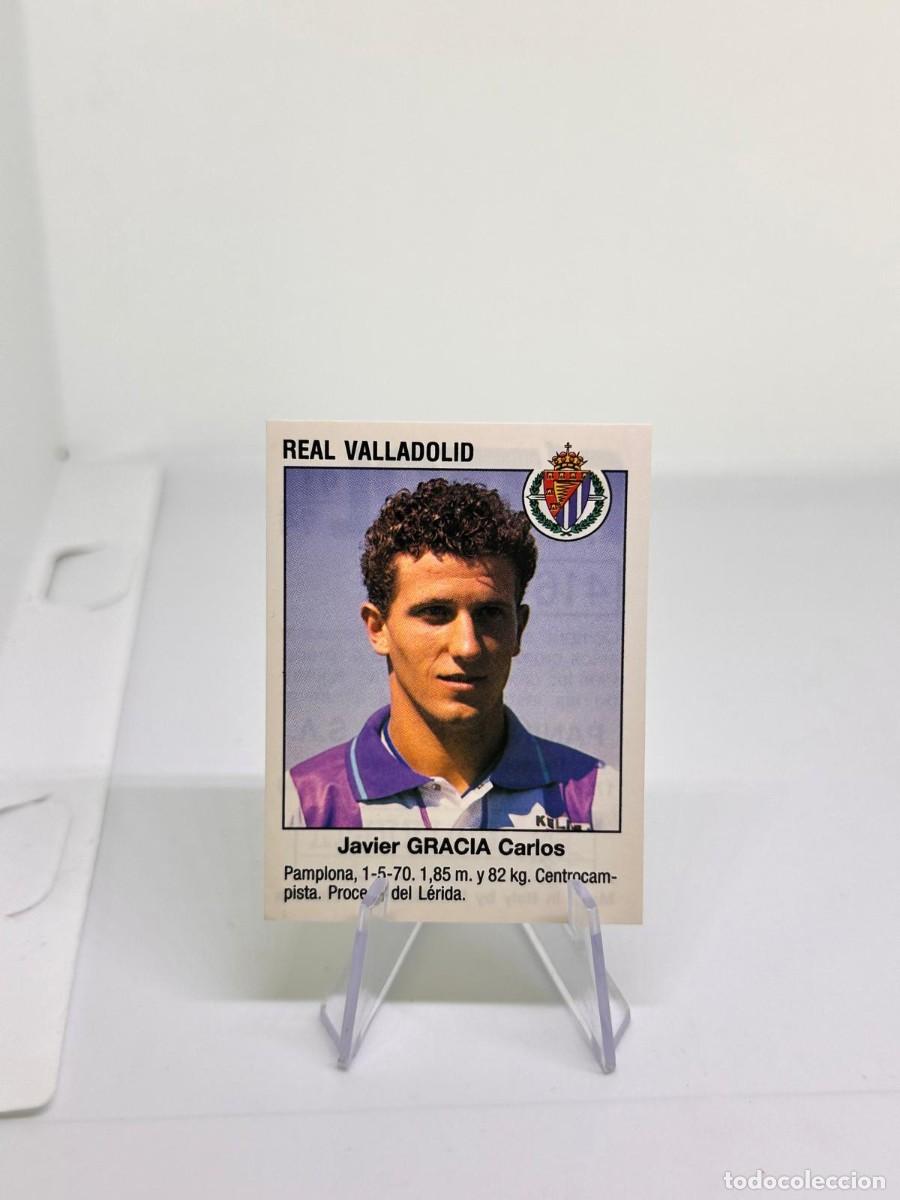 Cromos de f&uacute;tbol: Gracia 416 Fichaje Valladolid Panini Futbol 93 94 1993 1994 sin pegar