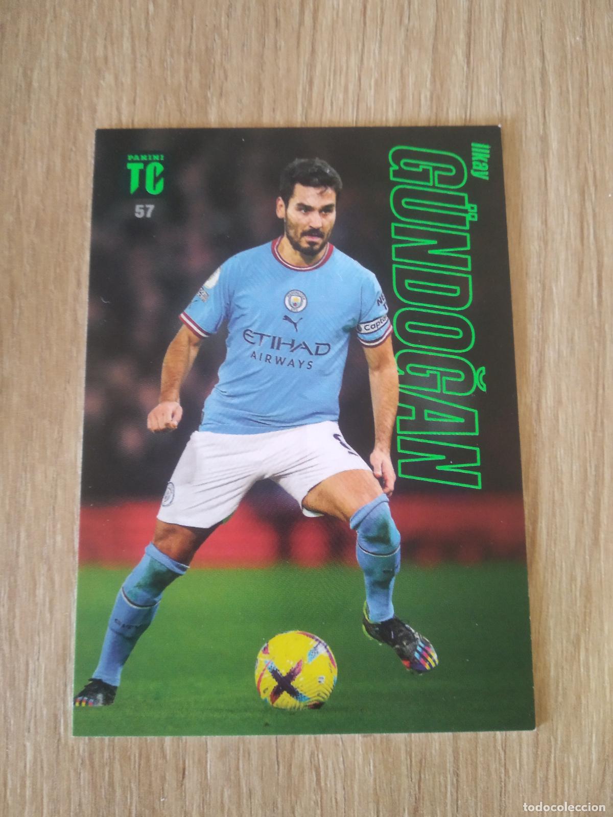 Cromos de Futebol: 57 GUNDOGAN MANCHESTER CITY CROMO TARJETA FUTBOL PANINI TOP CLASS 2023