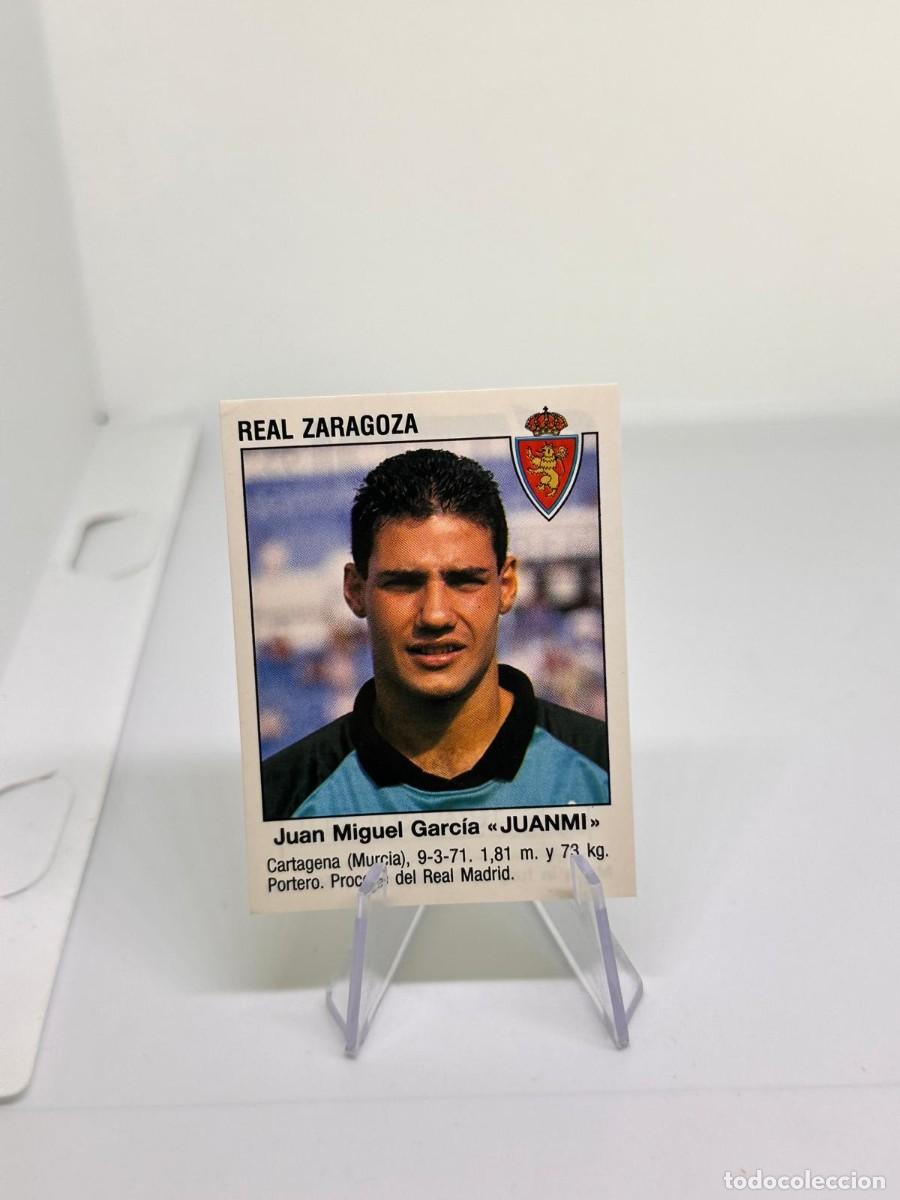 Figurine di Calcio: Juanmi 418 Fichaje Zaragoza Panini Futbol 93 94 1993 1994 sin pegar