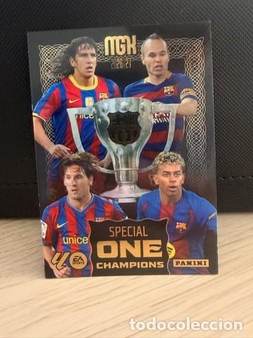 Cromos de f&uacute;tbol: MegaCracks 26 27 Special ONE Barcelona