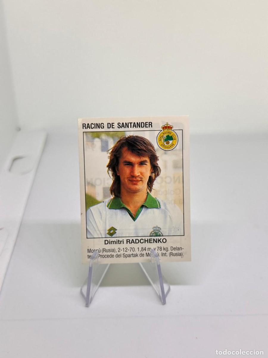 Figurine di Calcio: Radchenko Ultima Incorporacion Santander Fichaje Panini Futbol 93 94 1993 1994 sin pegar