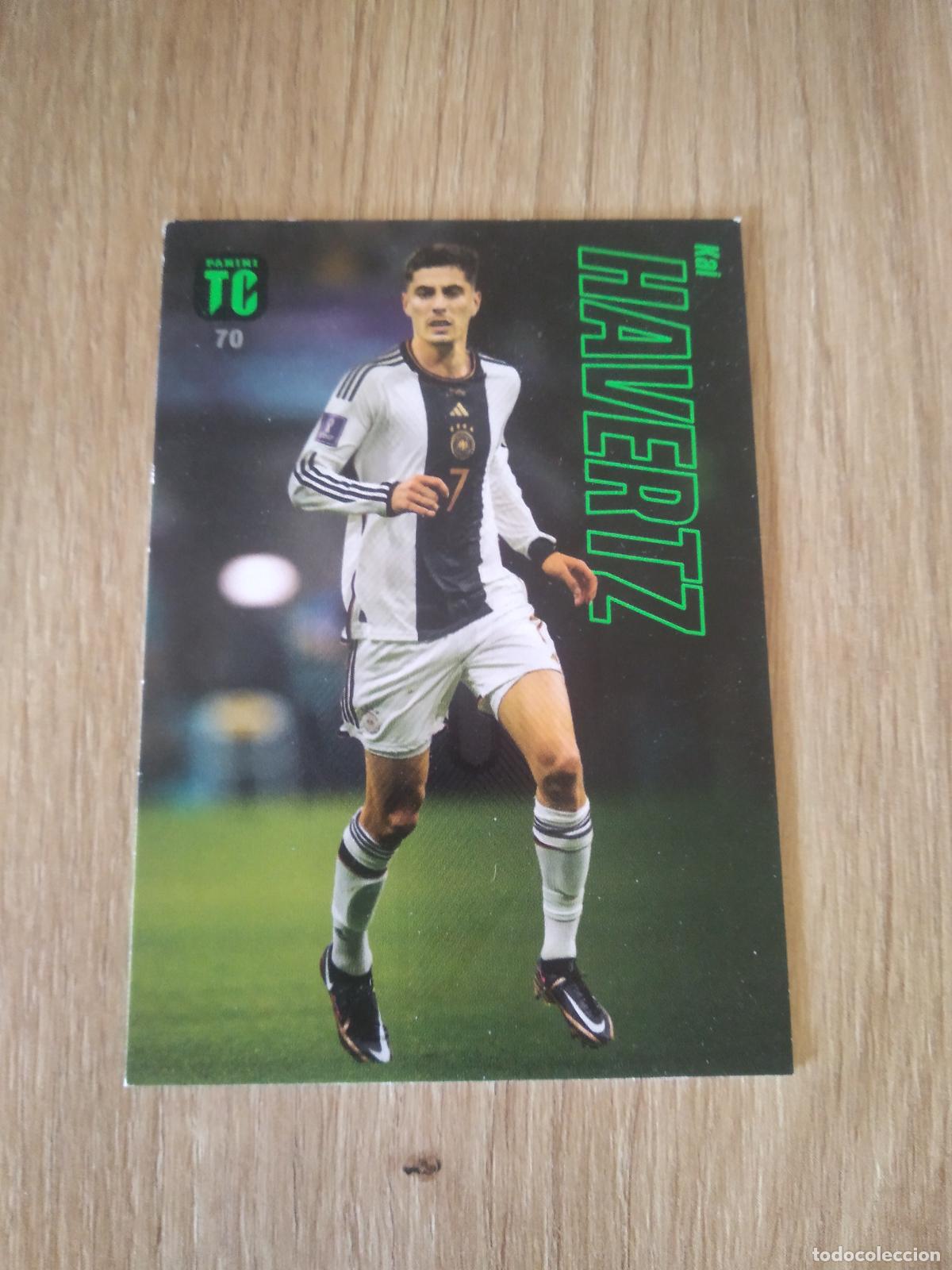 Cromos de f&uacute;tbol: 70 KAI HAVERTZ ALEMANIA CROMO TARJETA FUTBOL PANINI TOP CLASS 2023