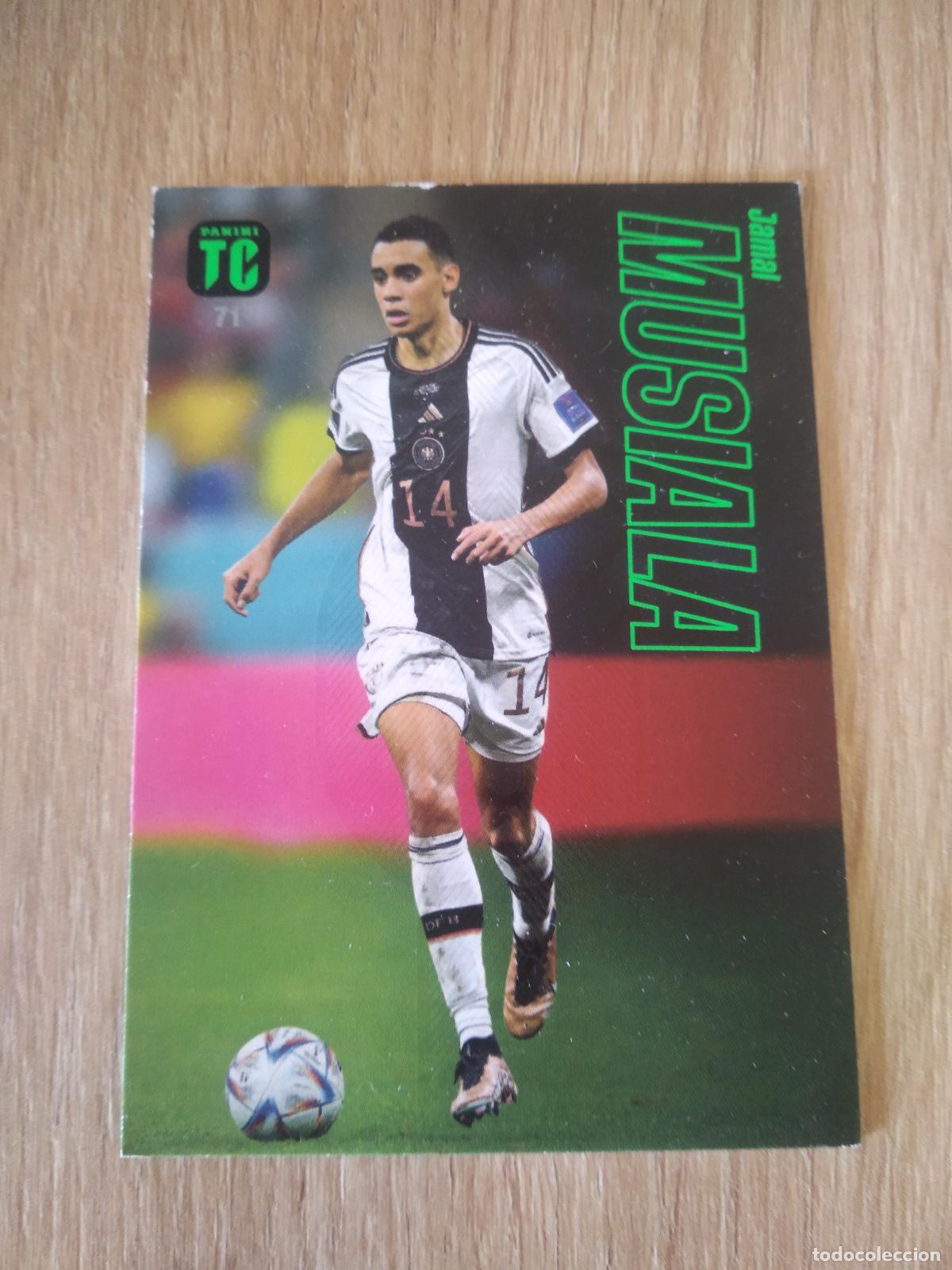 Cromos de f&uacute;tbol: 71 MUSIALA ALEMANIA CROMO TARJETA FUTBOL PANINI TOP CLASS 2023