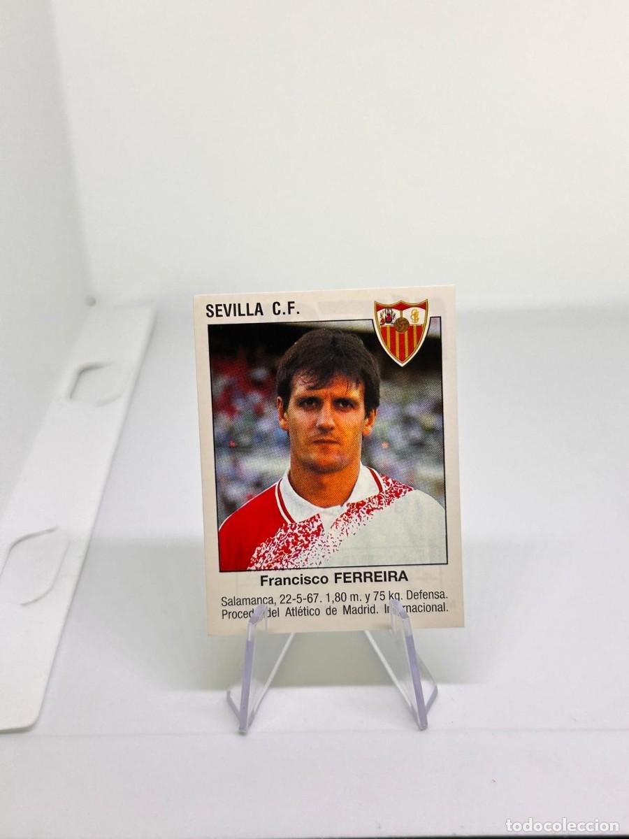 Cromos de f&uacute;tbol: Ferreira Ultima Incorporacion Sevilla Fichaje Panini Futbol 93 94 1993 1994 sin pegar