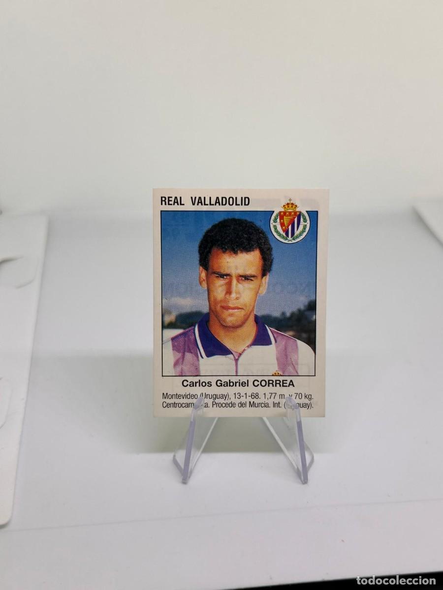 Cromos de f&uacute;tbol: Correa Ultima Incorporacion Valladolid Fichaje Panini Futbol 93 94 1993 1994 sin pegar