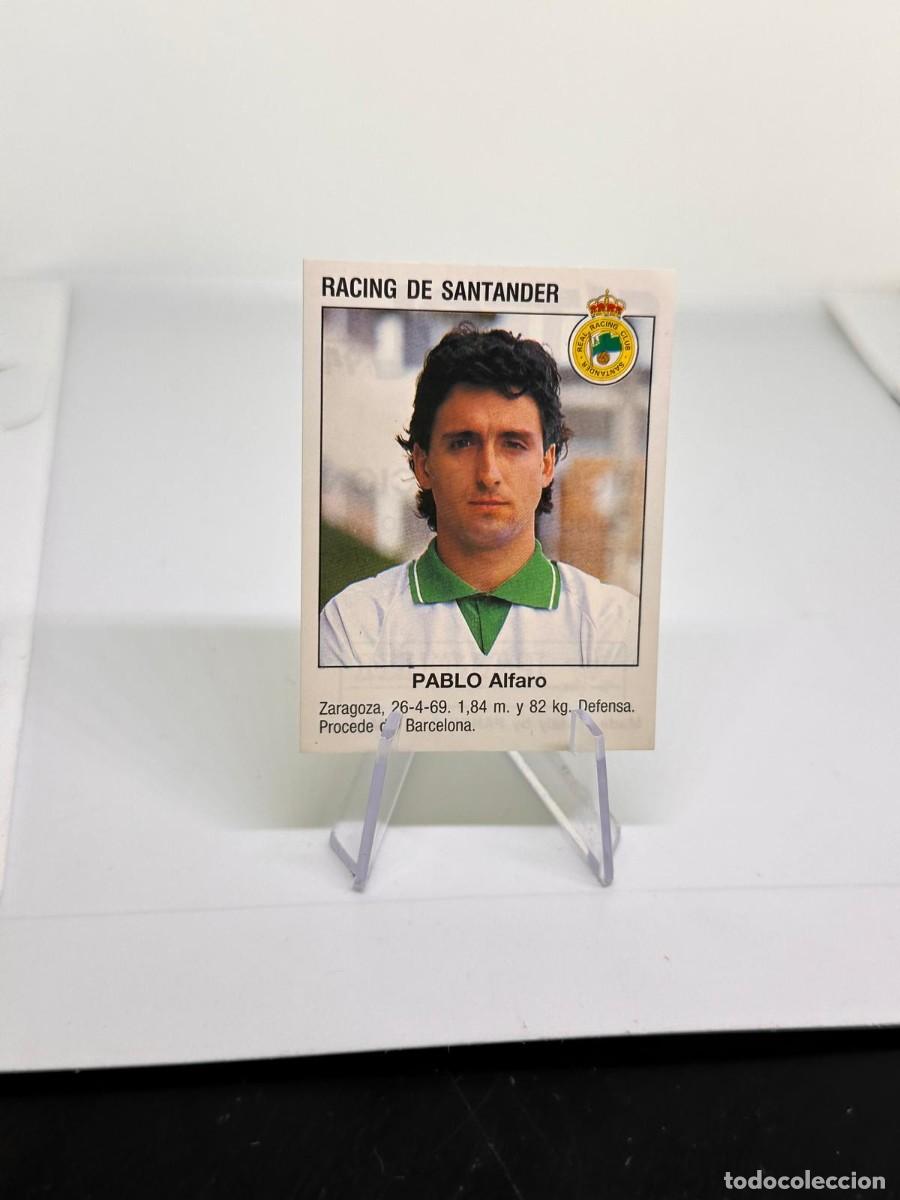 Cromos de f&uacute;tbol: Pablo Ultima Incorporacion Santander Fichaje Panini Futbol 93 94 1993 1994 sin pegar