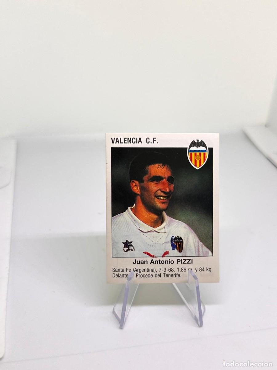 Figurine di Calcio: Pizzi Ultima Incorporacion Valencia Fichaje Panini Futbol 93 94 1993 1994 sin pegar