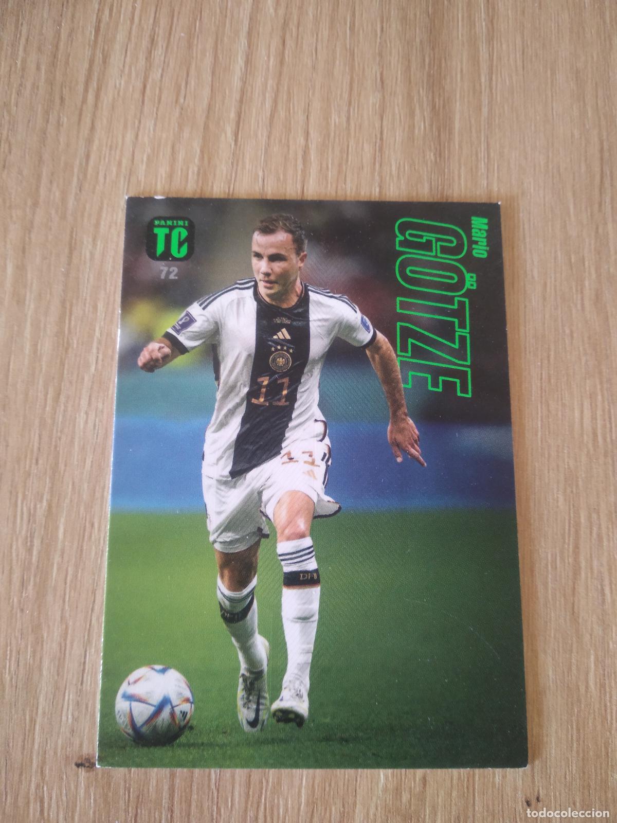 Cromos de f&uacute;tbol: 72 GOTZE ALEMANIA CROMO TARJETA FUTBOL PANINI TOP CLASS 2023