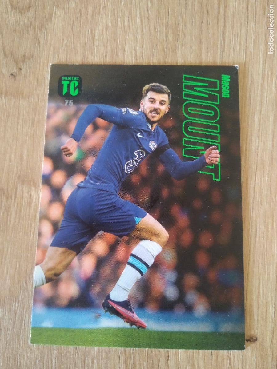 Cromos de f&uacute;tbol: 75 MASON MOUNT ITALIA CROMO TARJETA FUTBOL PANINI TOP CLASS 2023