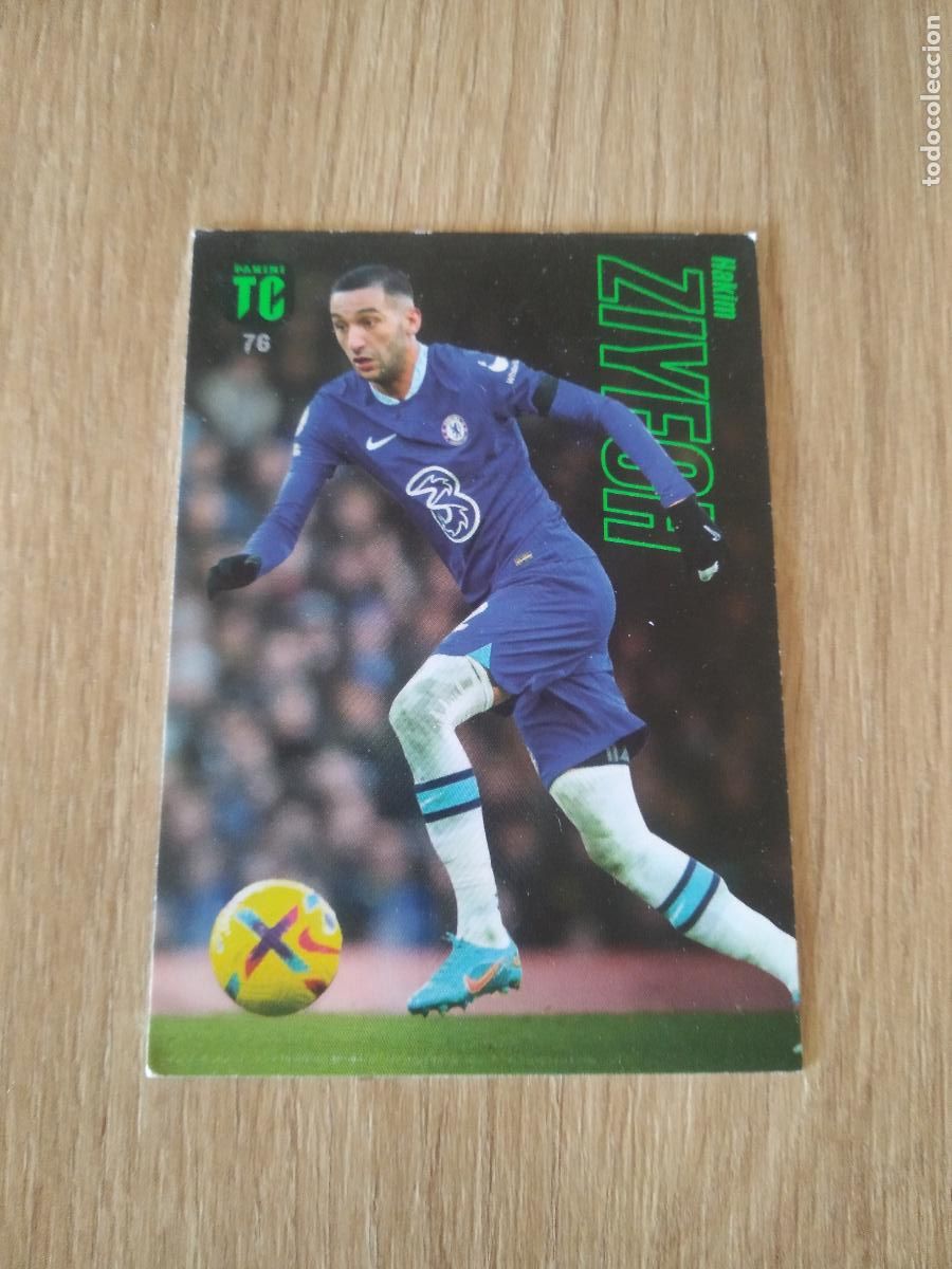 Cromos de Futebol: 76 ZIYECH CHELSEA CROMO TARJETA FUTBOL PANINI TOP CLASS 2023