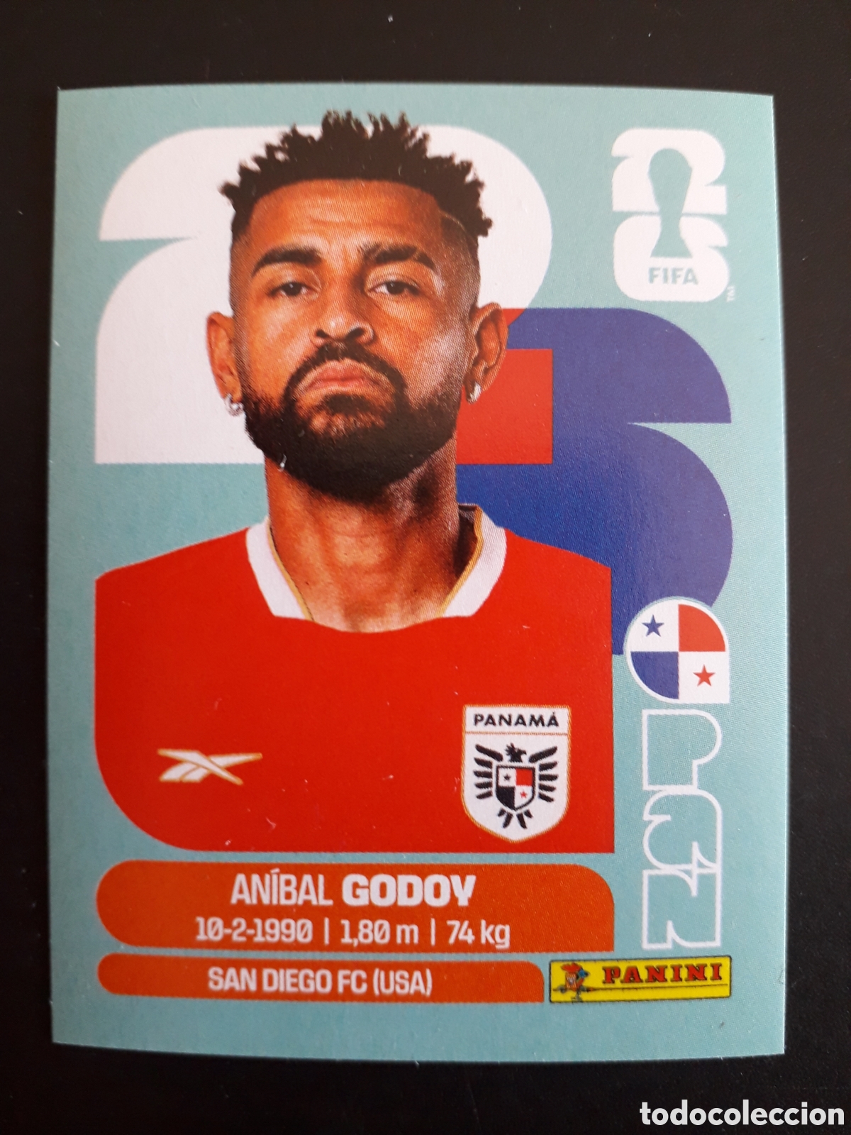 Cromos de Futebol: GODOY PANAM&Aacute; PAN 11 MUNDIAL F&Uacute;TBOL 2026 FIFA WORLD CUP PANINI SIN PEGAR PEDIDO M&Iacute;NIMO 3&euro;.