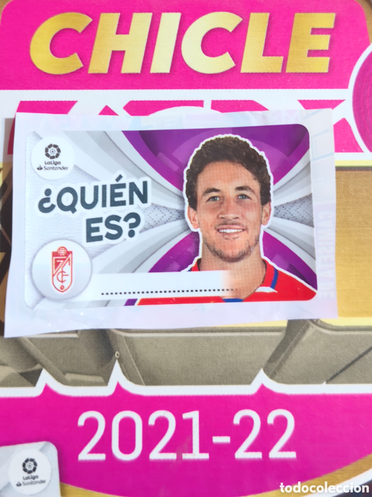 Cromos de Futebol: Milla &iquest;QUI&Eacute;N ES? chicle liga este 21/22 Granada