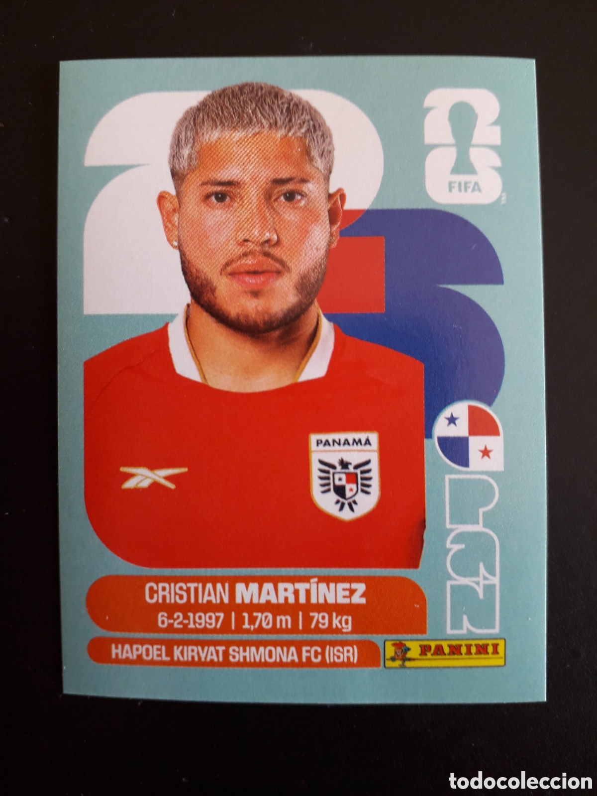 Cromos de Futebol: MART&Iacute;NEZ PANAM&Aacute; PAN 10 MUNDIAL F&Uacute;TBOL 2026 FIFA WORLD CUP PANINI SIN PEGAR PEDIDO M&Iacute;NIMO 3&euro;