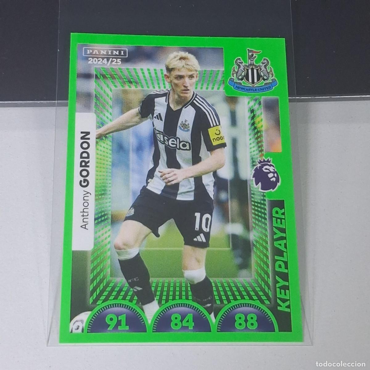 Cromos de Futebol: B57 489 ANTHONY GORDON NEWCASTLE STICKER PANINI PREMIER LEAGUE 24 25 2024 2025