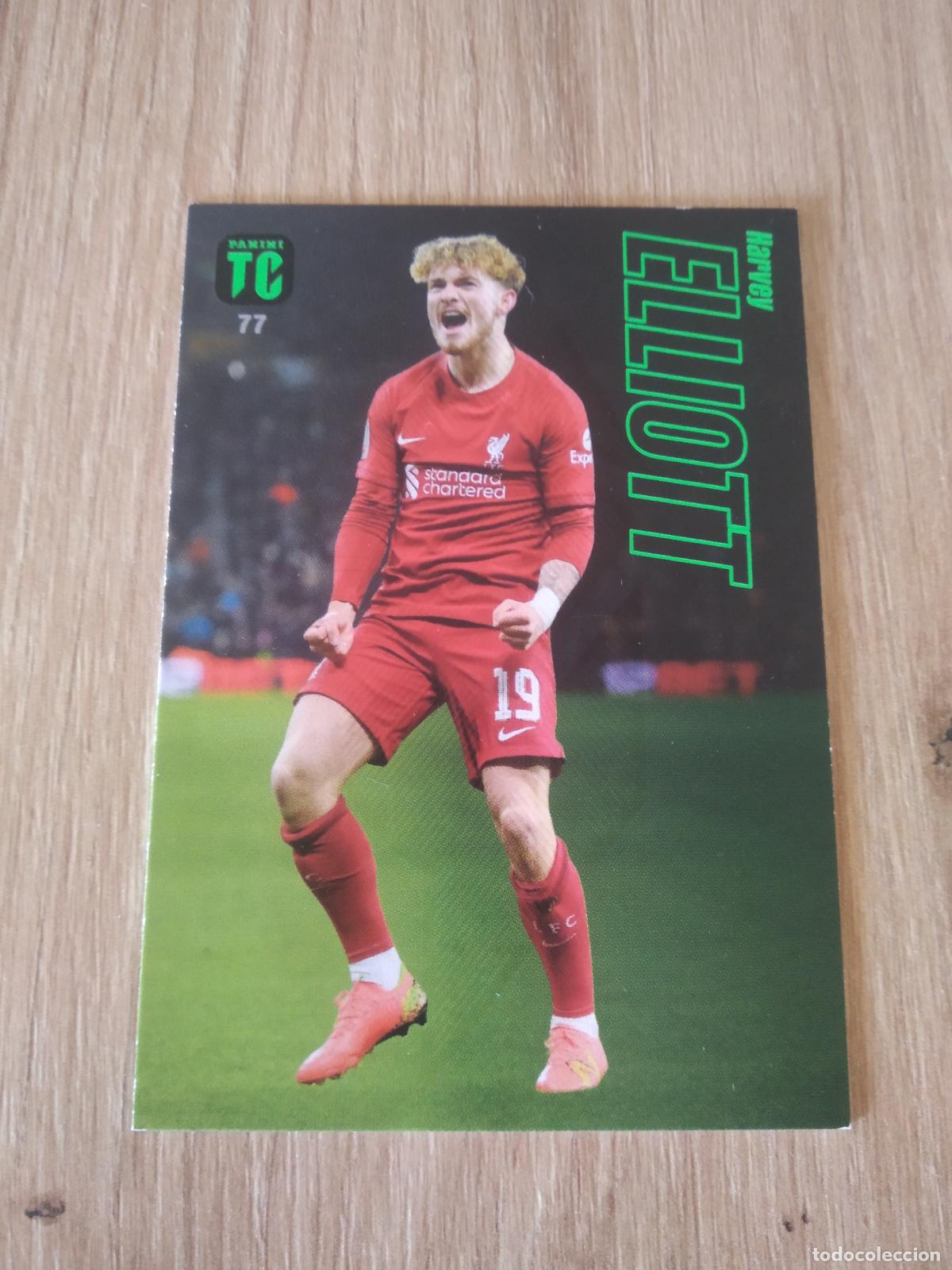 Cromos de Futebol: 77 HARVEY ELLIOTT LIVERPOOL CROMO TARJETA FUTBOL PANINI TOP CLASS 2023