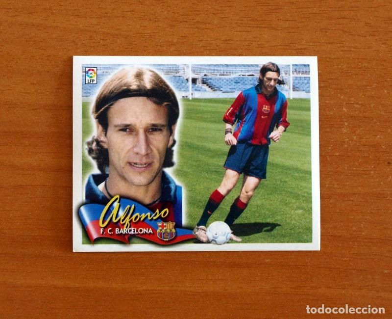 Cromos de Futebol: Barcelona - Alfonso - Fichaje n&ordm; 31- Ediciones Este Liga 2000-2001, 00-01 - Nunca Pegado