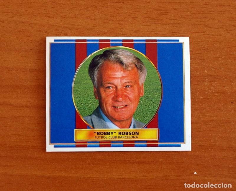 Cromos de Futebol: Barcelona - Bobby Robson, Entrenador - Ediciones Este Liga 1996-1997, 96-97 - Nunca Pegado