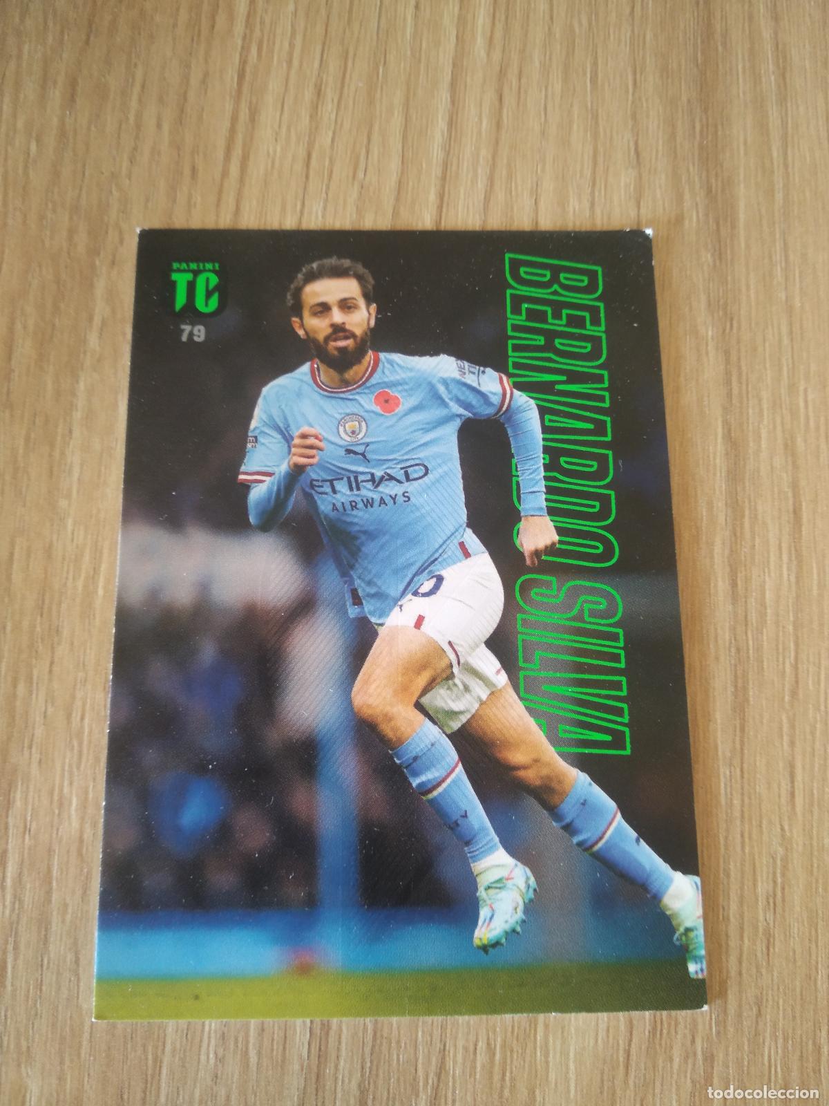 Cromos de Futebol: 79 BERNARDO SILVA MANCHESTER CITY CROMO TARJETA FUTBOL PANINI TOP CLASS 2023