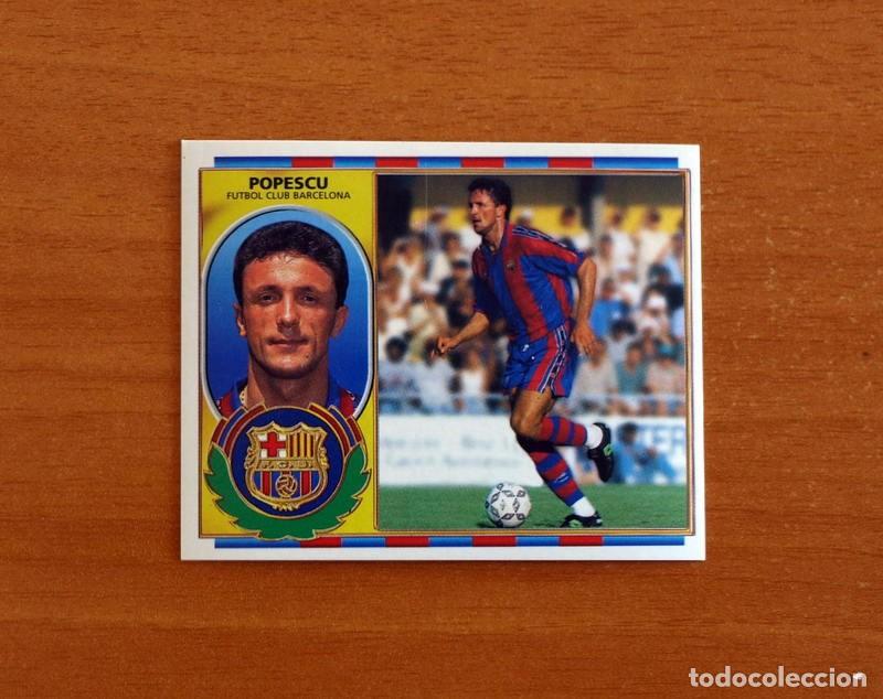 Cromos de Futebol: F&uacute;tbol Club Barcelona - Popescu - Ediciones Este Liga 1996-1997, 96-97 - Nunca Pegado