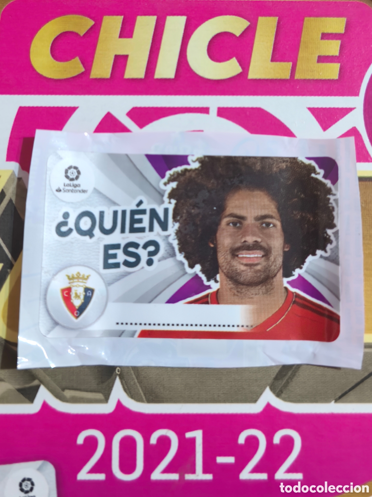 Cromos de Futebol: Aridane &iquest;QUI&Eacute;N ES? Chicle liga este 21/22 Osasuna