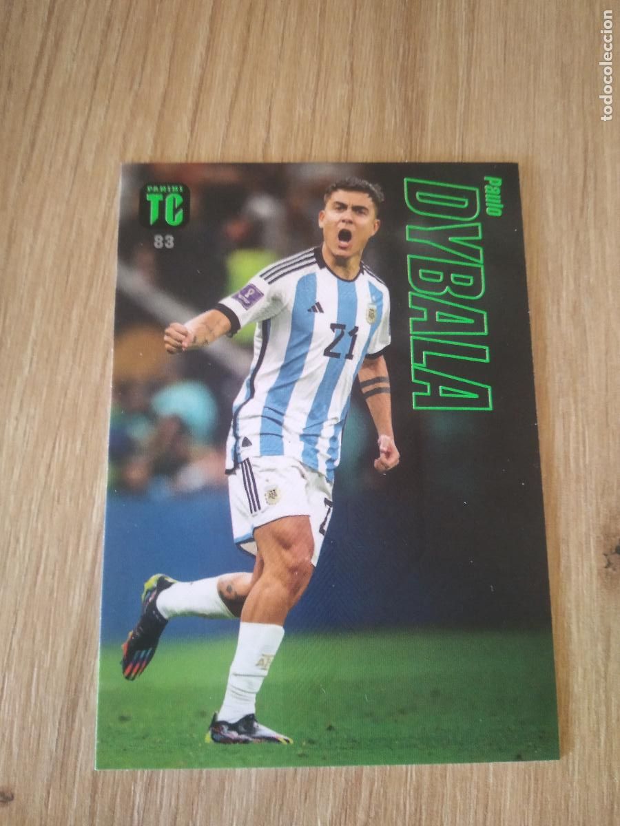 Cromos de Futebol: 83 DYBALA ARGENTINA CROMO TARJETA FUTBOL PANINI TOP CLASS 2023