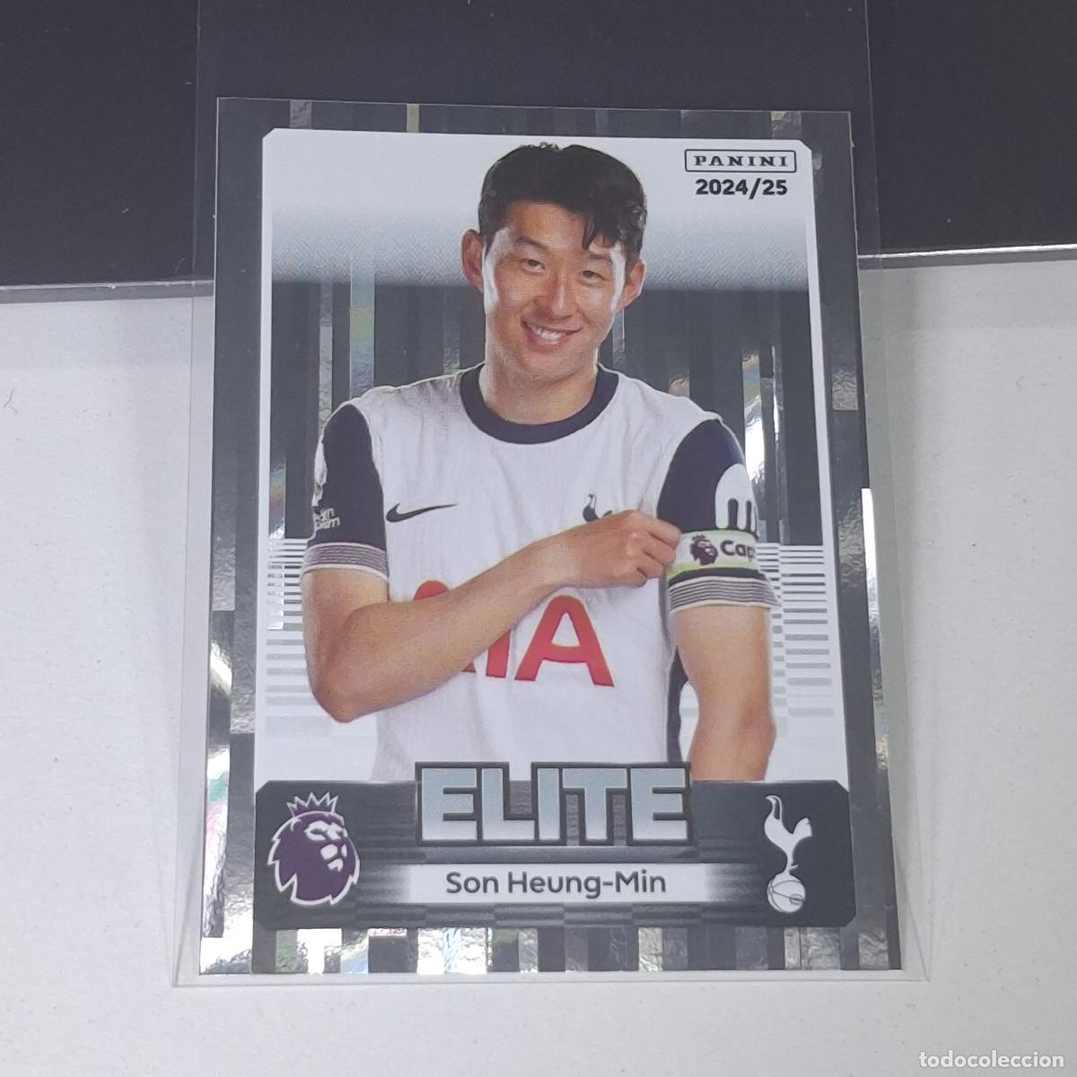Cromos de Futebol: B57 573 SON HEUNG MIN ELITE TOTTENHAM STICKER PANINI PREMIER LEAGUE 24 25 2024 2025