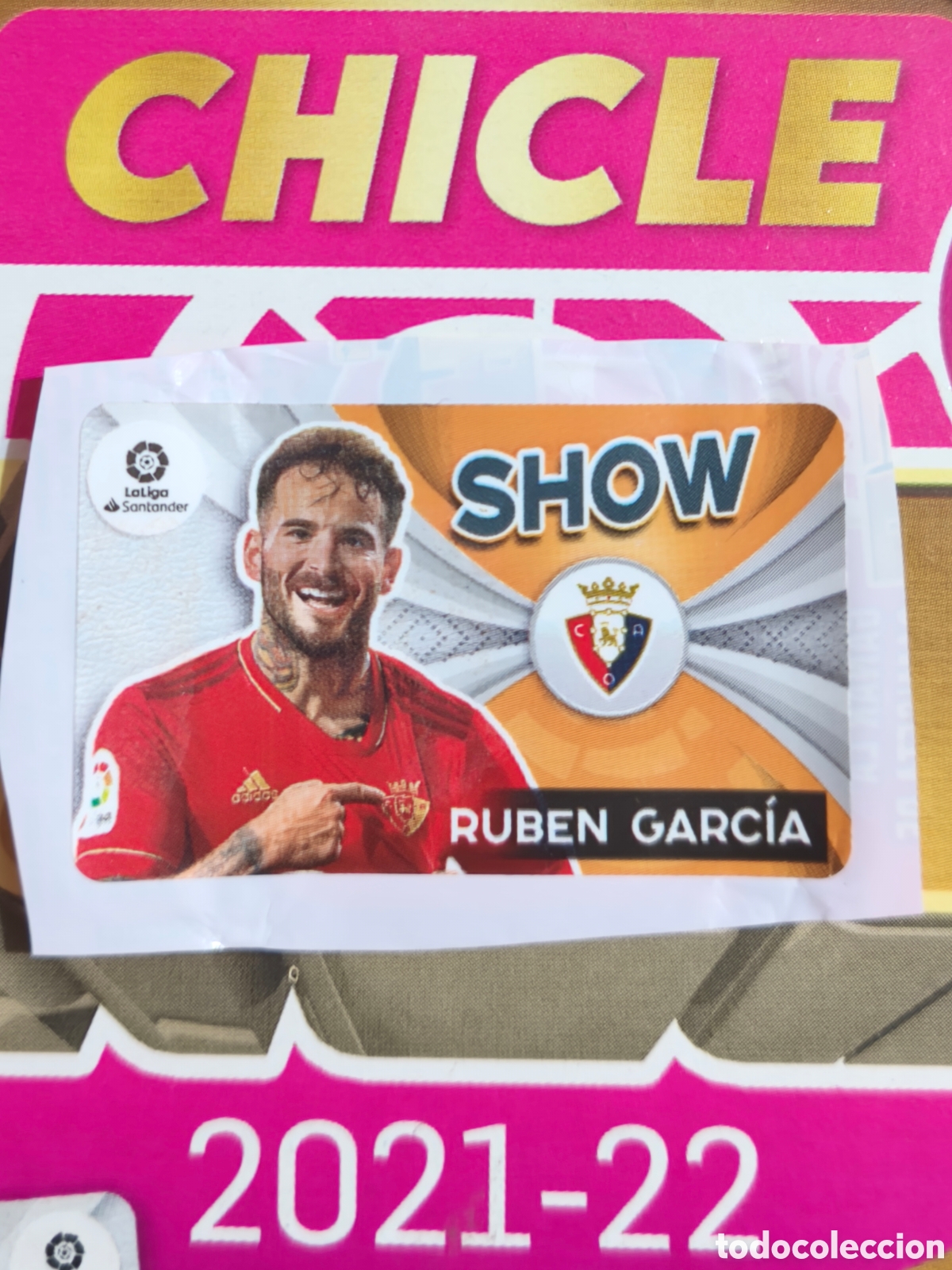Cromos de Futebol: Ruben Garc&iacute;a SHOW chicle liga este 21/22 Osasuna
