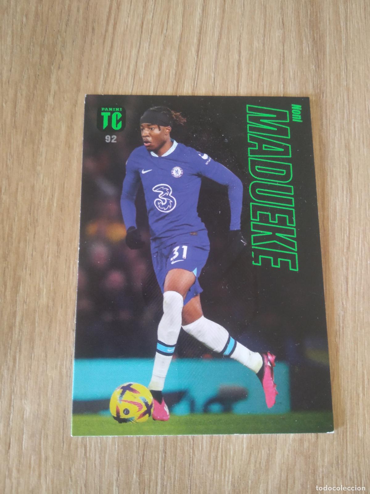 Cromos de f&uacute;tbol: 92 MADUEKE CHELSEA CROMO TARJETA FUTBOL PANINI TOP CLASS 2023