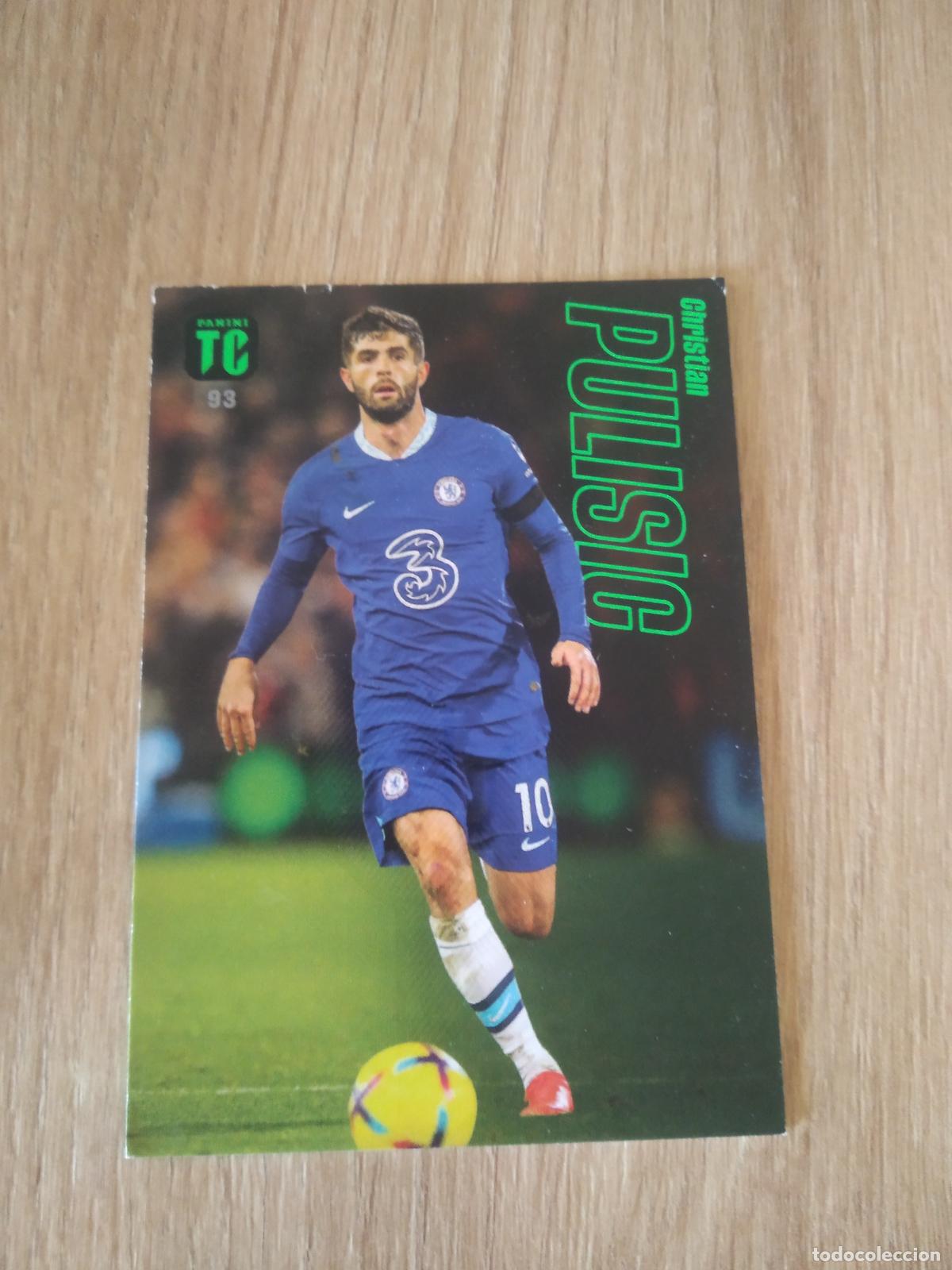 Cromos de f&uacute;tbol: 93 PULISIC CHELSEA CROMO TARJETA FUTBOL PANINI TOP CLASS 2023