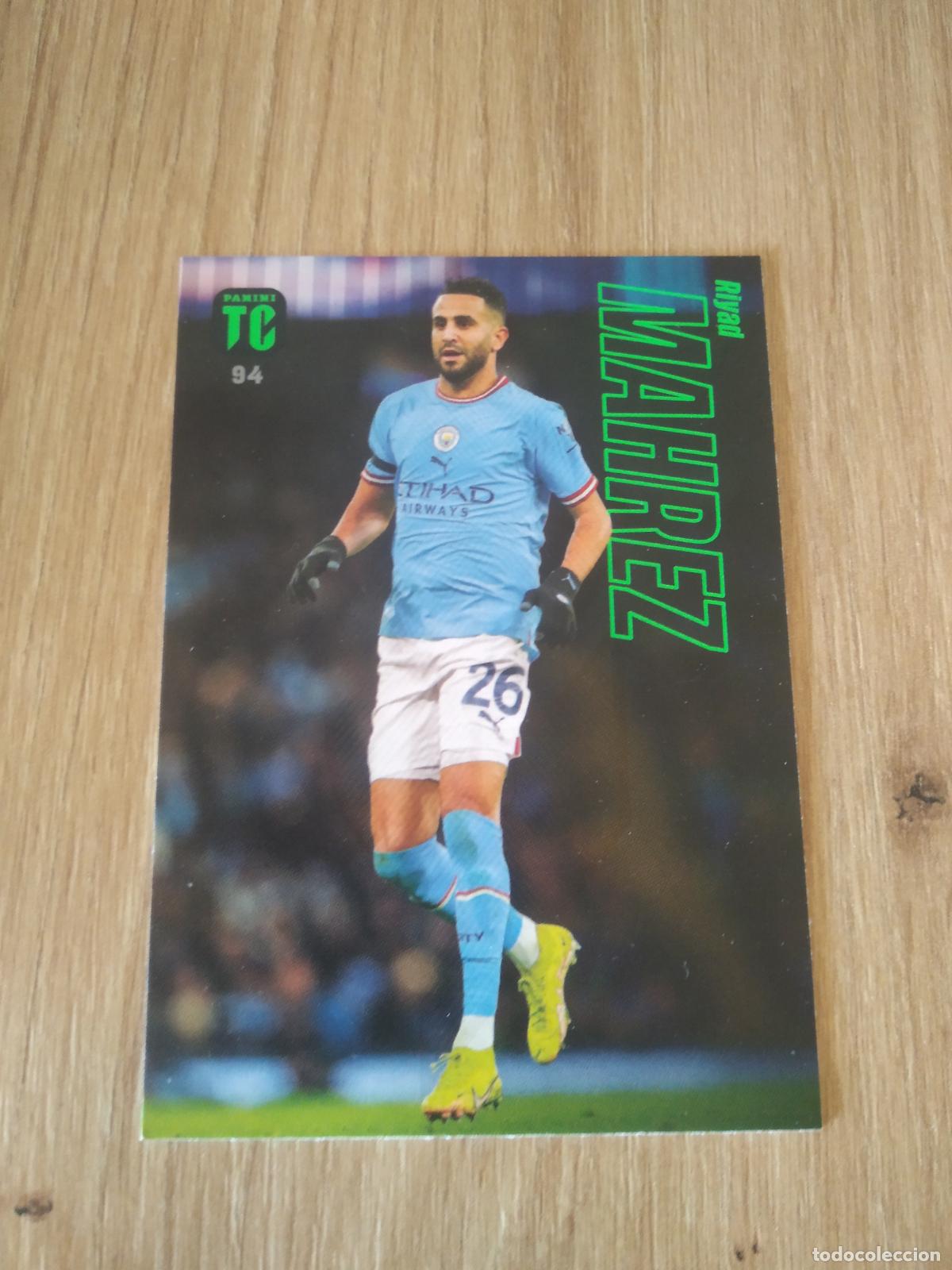 Cromos de f&uacute;tbol: 94 MAHREZ MANCHESTER CITY CROMO TARJETA FUTBOL PANINI TOP CLASS 2023