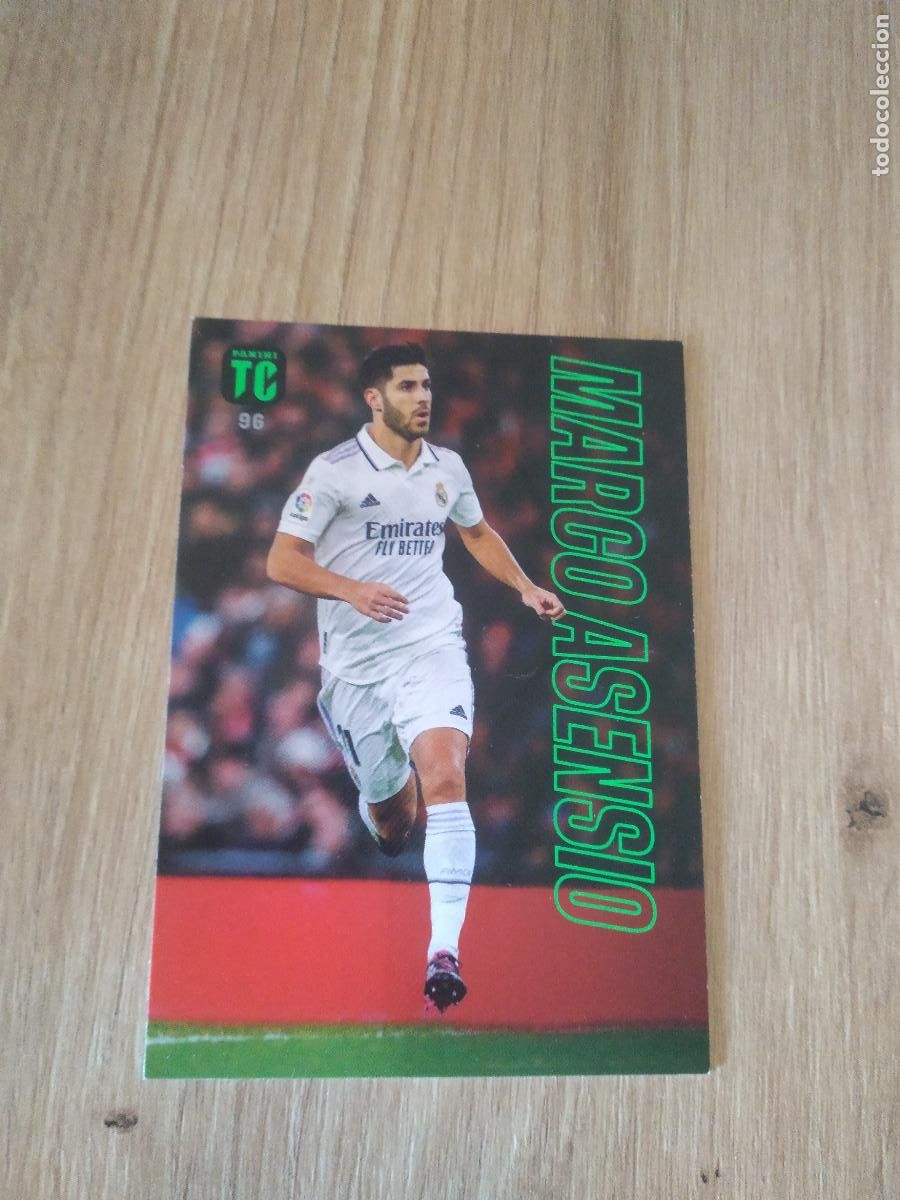 Cromos de f&uacute;tbol: 96 ASENSIO REAL MADRID CROMO TARJETA FUTBOL PANINI TOP CLASS 2023