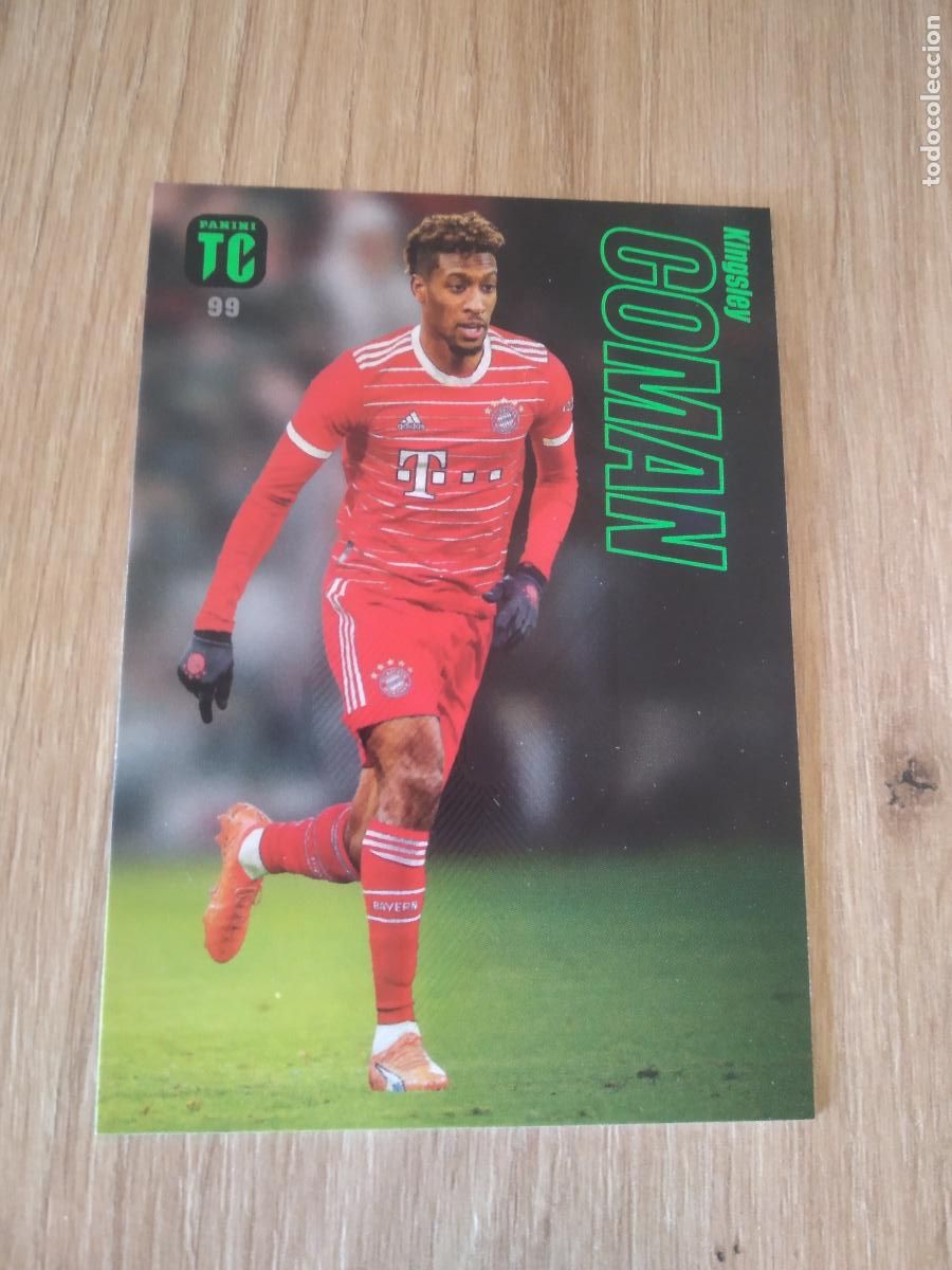 Cromos de f&uacute;tbol: 99 COMAN BAYERN MUNICH CROMO TARJETA FUTBOL PANINI TOP CLASS 2023
