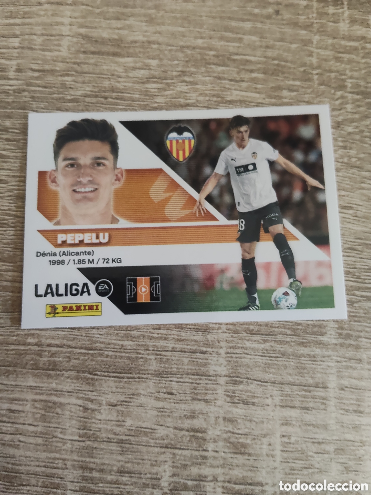 Cromos de f&uacute;tbol: Pepelu Valencia liga 2026 2027 26 27 ediciones este