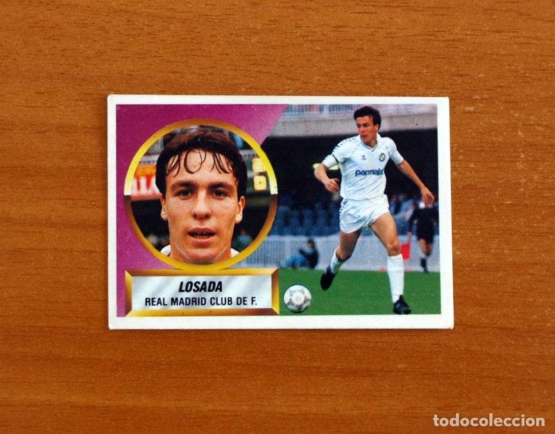 Cromos de f&uacute;tbol: Real Madrid - Losada - Fichaje n&ordm; 4 - Ediciones Este Liga 1988-1989, 88-89 - Cromo nunca pegado