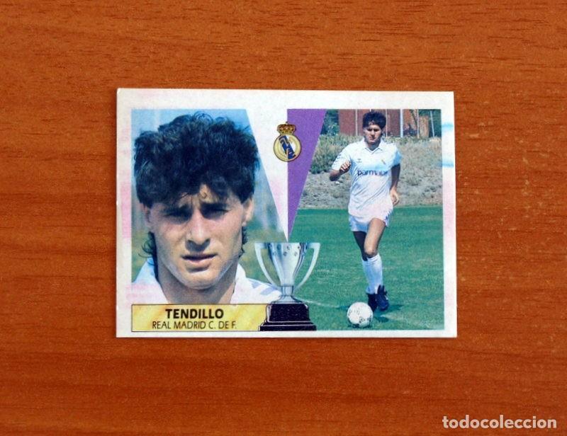 Cromos de f&uacute;tbol: Real Madrid - Tendillo - Fichaje N&ordm; 5 - Ediciones Este Liga 1987-1988, 87-88 - Nunca pegado
