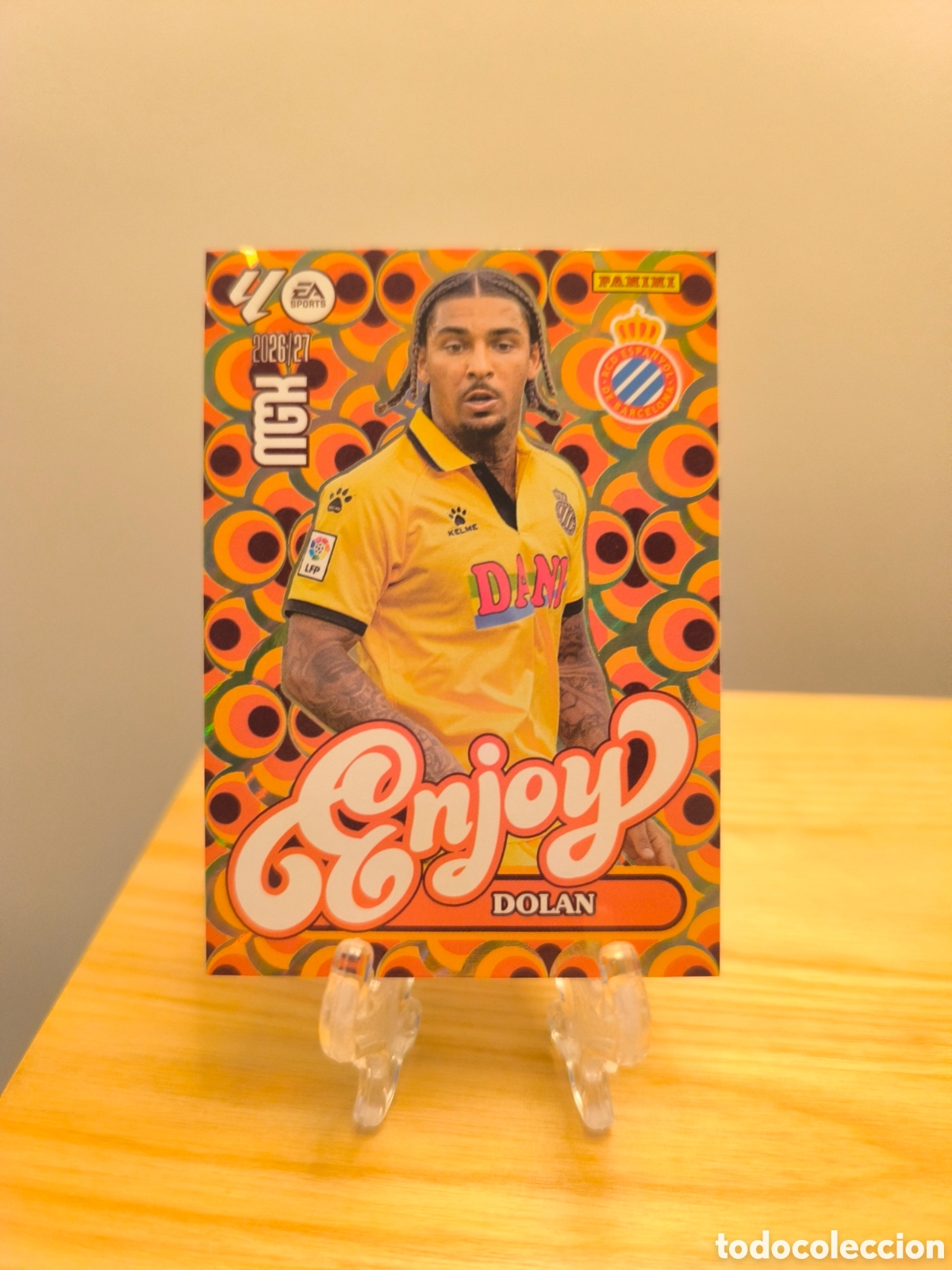 Cromos de f&uacute;tbol: Dolan megacracks 2026-27 Enjoy Espanyol