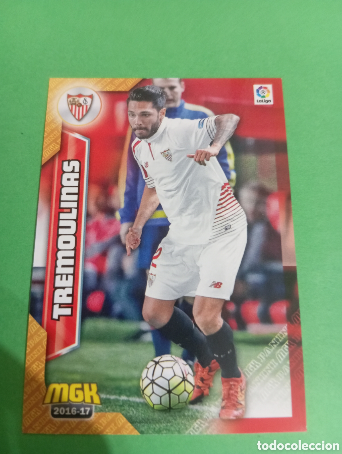 Cromos de f&uacute;tbol: Tremoulinas Sevilla n&deg;442 / PANINI MEGACRACKS 2016/2017