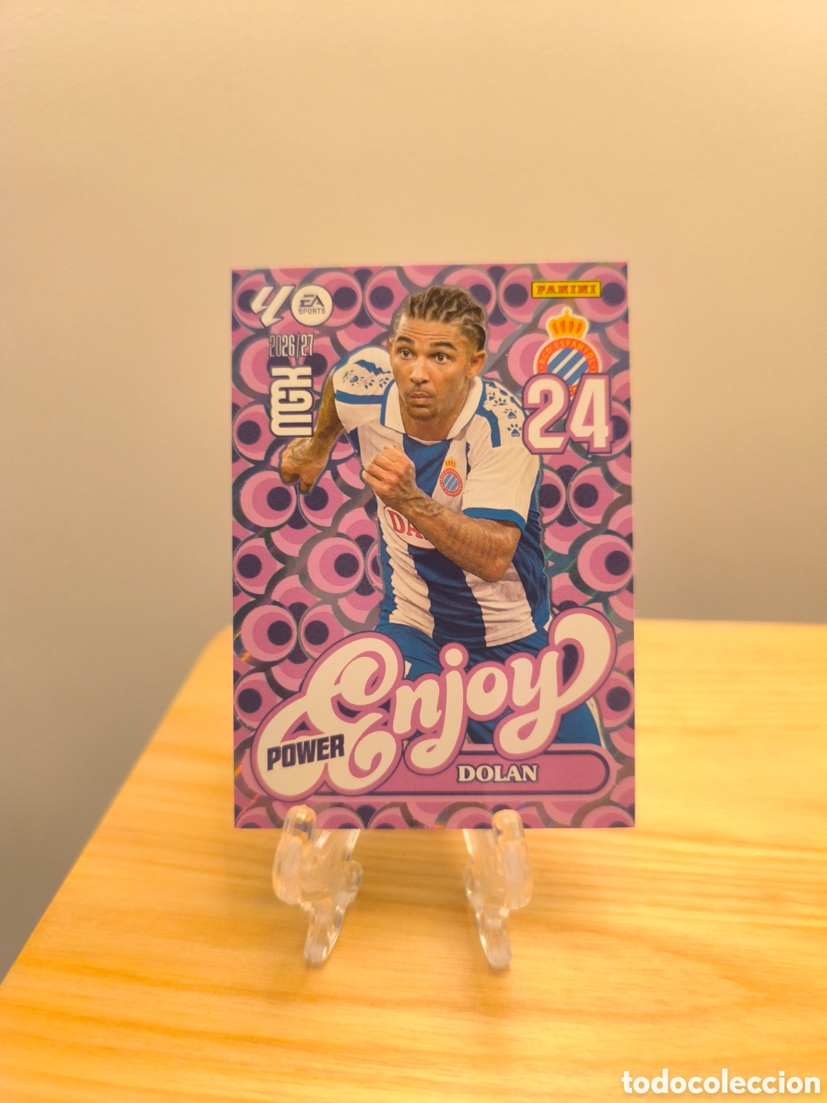 Cromos de f&uacute;tbol: Dolan megacracks 2026-27 Enjoy POWER Espanyol