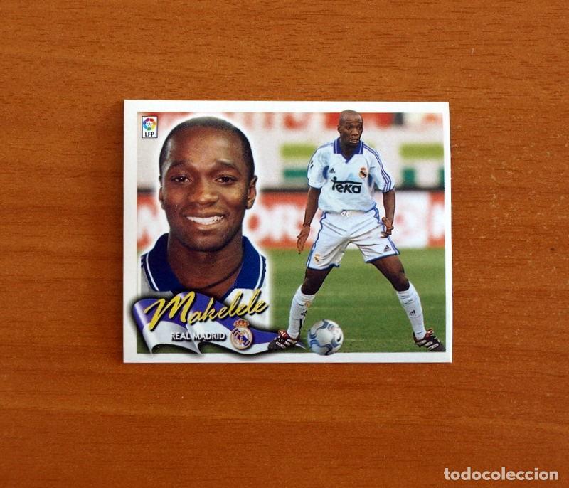 Cromos de Futebol: Real Madrid - Makelele - COLOCA - Ediciones Este Liga 2000-2001, 00-01 - Nunca Pegado