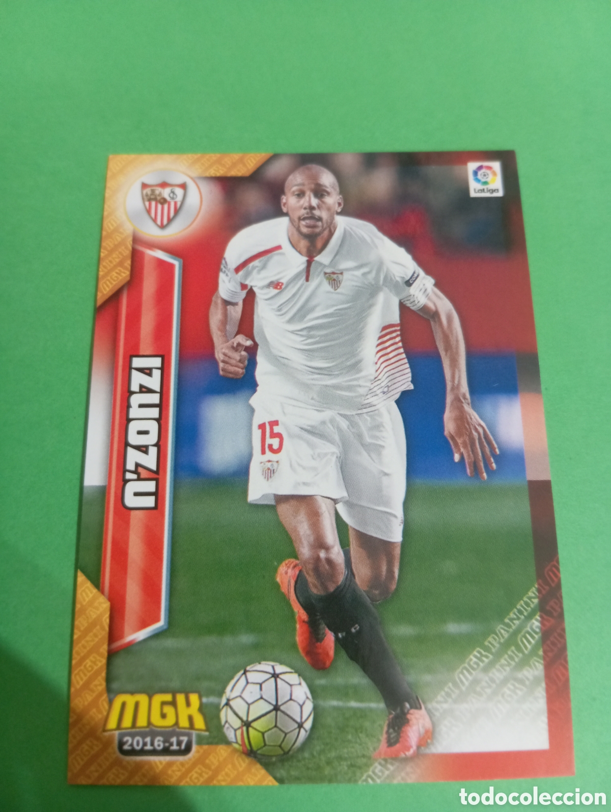 Cromos de f&uacute;tbol: N'Zonzi Sevilla n&deg;445 / PANINI MEGACRACKS 2016/2017