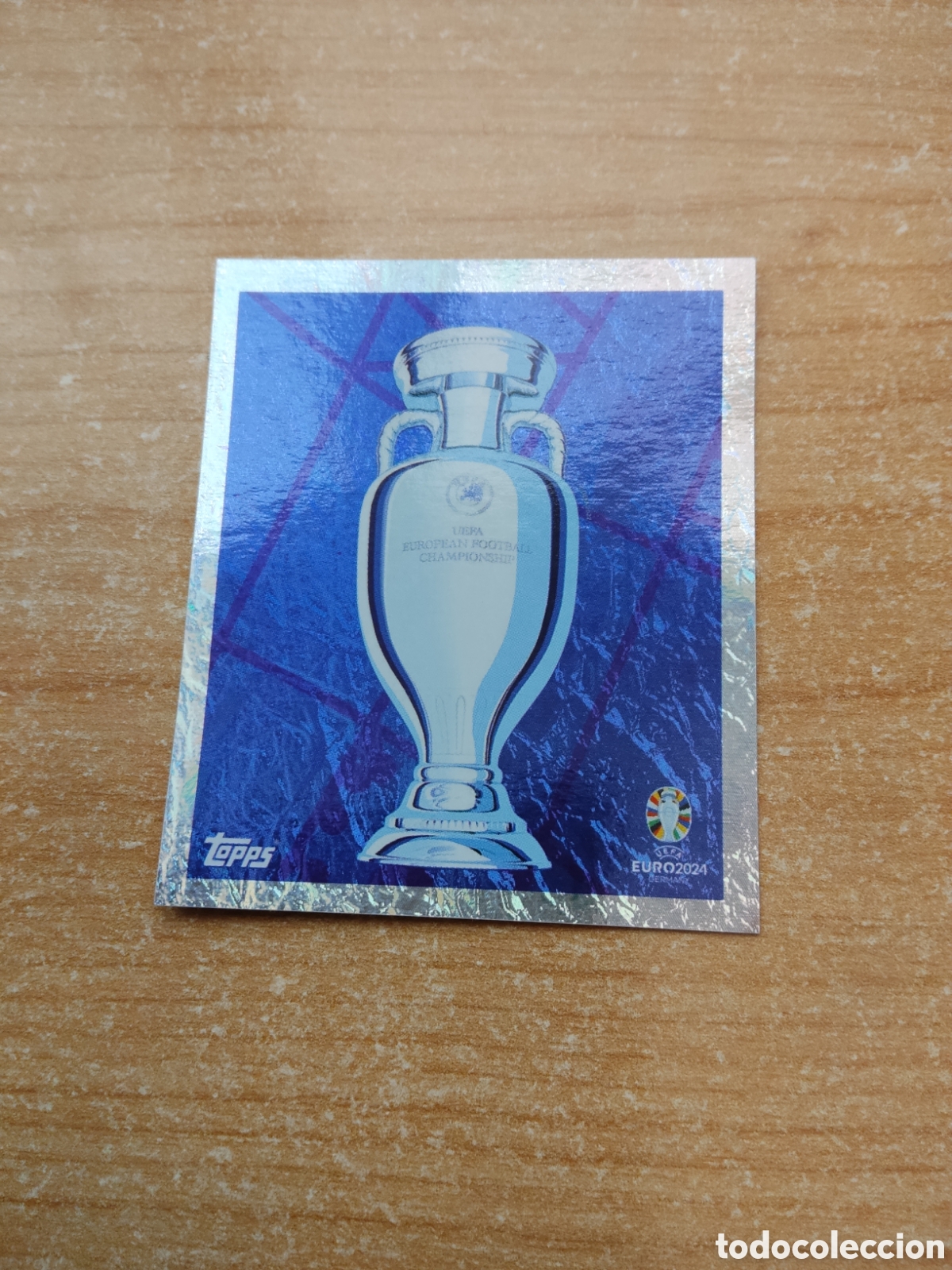 Cromos de f&uacute;tbol: 1 TROFEO EUROCOPA 2024 TOPPS