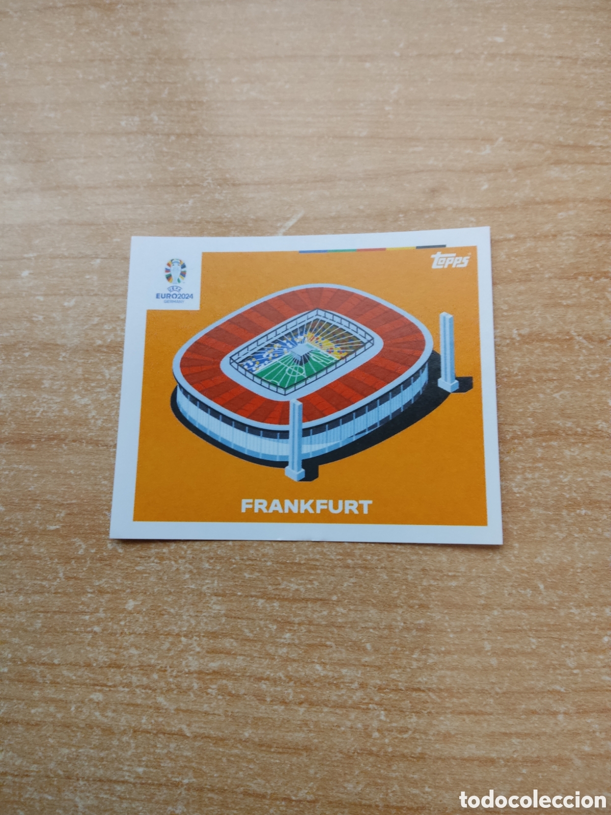 Figurine di Calcio: 5 ESTADIO FRANKFURT EURO 2024 TOPPS